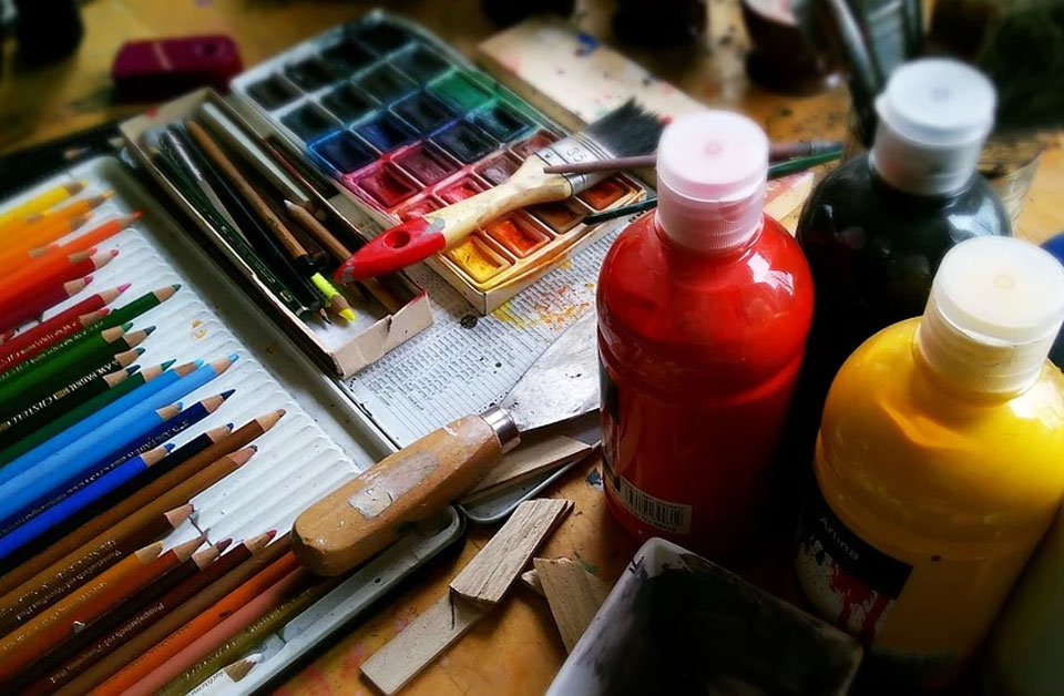 Artist pallette.