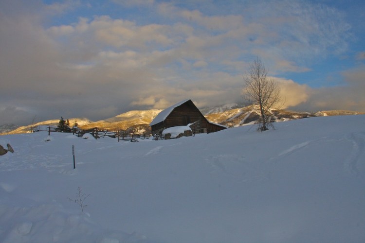 Colorado Snow Barn.