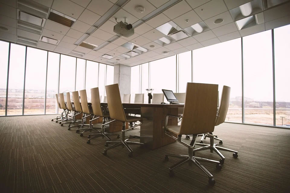 Empty Conference Room.